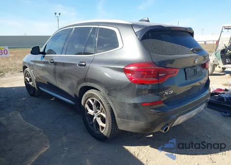 2021 BMW X3 Sdrive30I z USA, uszkodzony, nr VIN 5UXTY3C01M9G68802